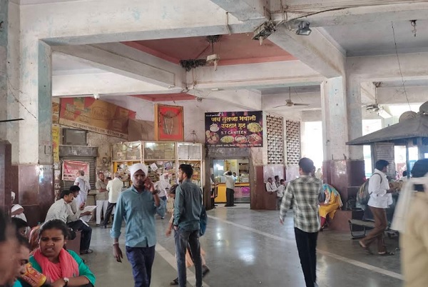 msrtc nanded bus stand